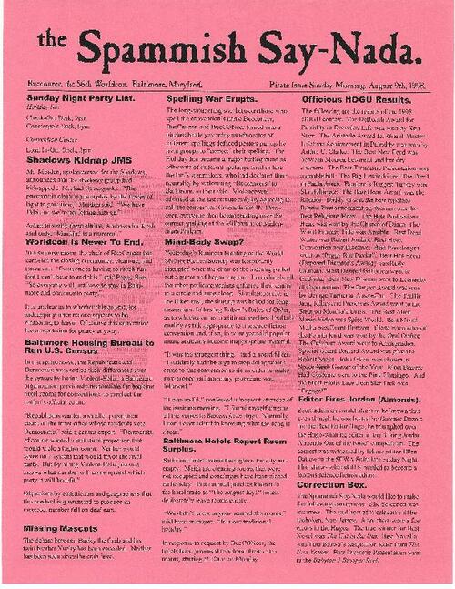 The Spammish Say-Nada